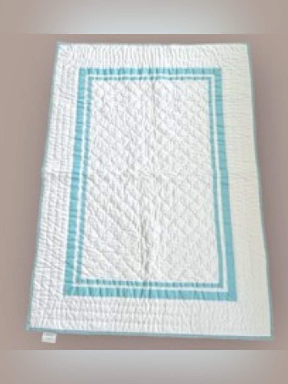Like new Pottery Barn Kids Harper nursery Quilt